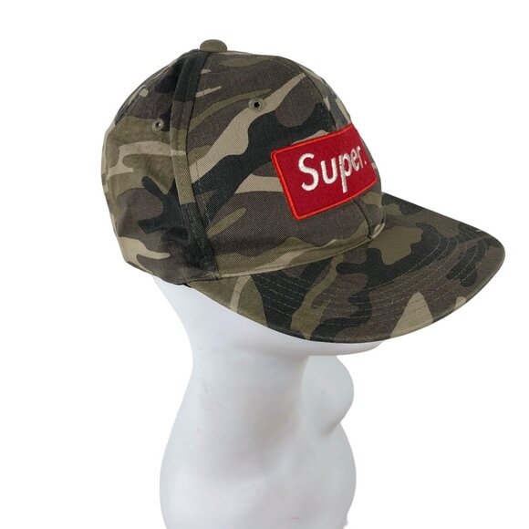 Super Camo Snapback Baseball Hat Cap Streetwear Urban Hip Hop Skater Redneck - Picture 9 of 16